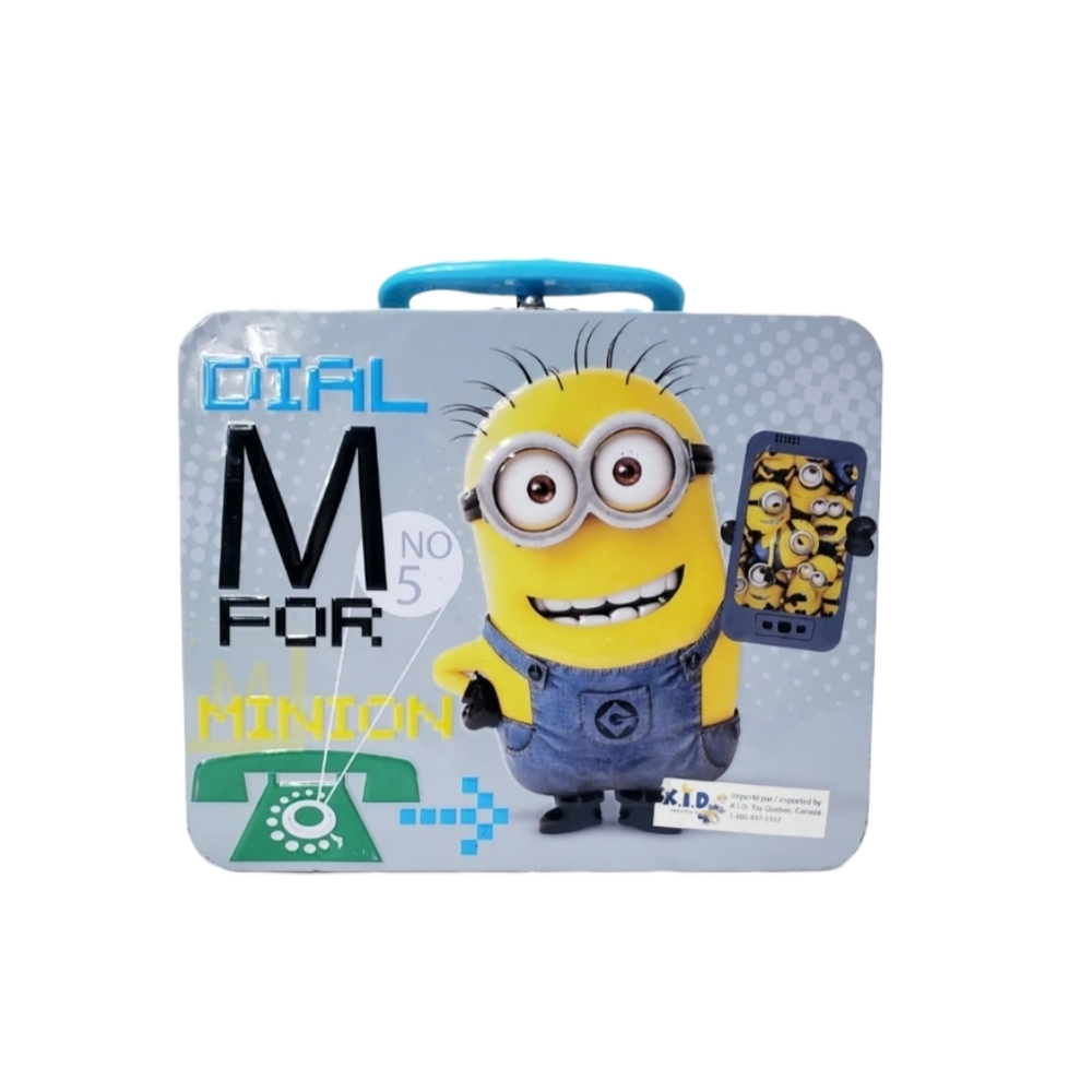 DESPICABLE ME "Dial M for Minion" 48 Pc Puzzle w/Collectable Lunchbox Style Tin